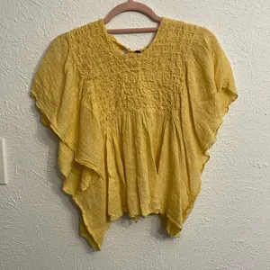 Free People FP One Women's Hyacinyth Top in Yellow thumbnail 3