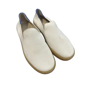 Rothy's The City Slip On Sneakers Womens Size 7.5 Ivory Comfort Flat Gum #S65-1‎ thumbnail 2