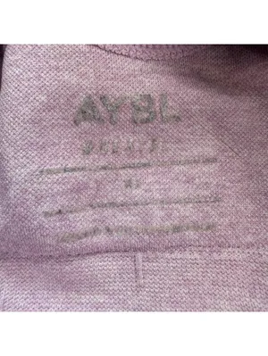 AYBL Seamless Sculpt Sports Bra Mauve Pink Adjustable Straps Gym Activewear S thumbnail 3