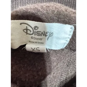 Disney Women's XS Brown Sweatshirt Mickey Mouse Ski Club Graphic Pullover thumbnail 5