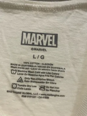 Spiderman T Shirt White Size L thumbnail 3
