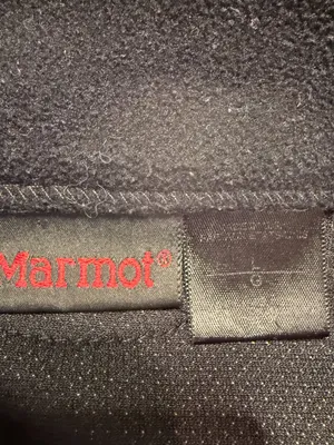 Vintage Marmot Windstopper Full Zip Fleece Vest Women's Large Black Gorpcore thumbnail 12