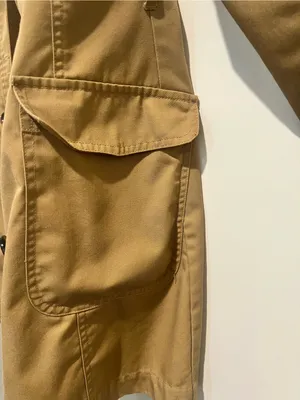 H&M Camel Double-Breasted Trench Coat thumbnail 9