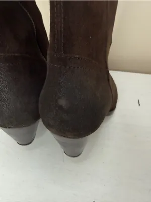 Frye June Over The Knee Boot Chocolate Suede Sz 6 Sample Sale thumbnail 14