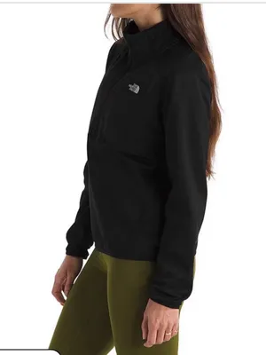 The North Face TNF Performance Fleece Quarter Zip Jacket Small Black Outdoor thumbnail 3