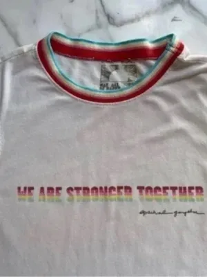 Spiritual Gangster We Are Stronger Together Ringer Baby Tee thumbnail 2