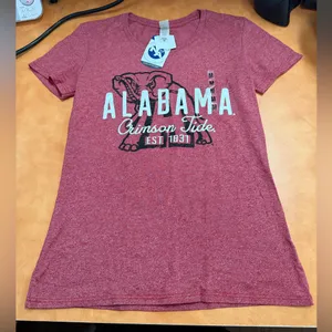 Alabama Crimson Tide Agenda Heather Red Graphic Tee thumbnail 1