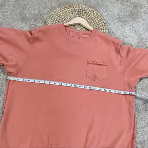 aerie Women’s Pullover Crew Neck Sweatshirt Longsleeve Lounge in Coral Orange M thumbnail 12