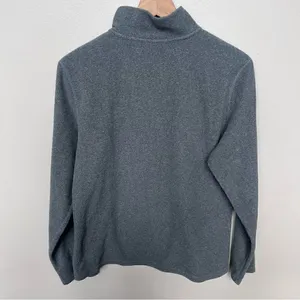 The North Face TKA 100 Glacier 1/4 Zip Fleece Pullover Heather Grey Size XL thumbnail 4
