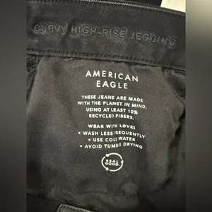 American Eagle Black Skinny Jeans‎ thumbnail 6