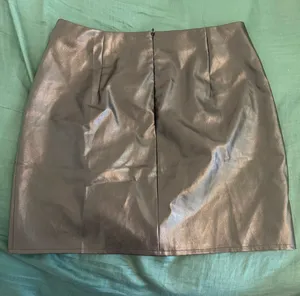 Leather Skirt Lulus Mini Black Faux thumbnail 5