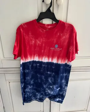 Simply Southern T-Shirt Red, White, and Blue Small thumbnail 1
