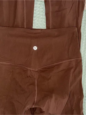 Lululemon Align High-Rise Mini Flare Pant 32" Roasted Brown size 6 thumbnail 5