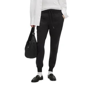 LULULEMON Dance Mid-Rise Jogger Pant Full Length Women 2 Black Sporty Everyday thumbnail 2