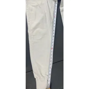 American Giant Jogger Sweatpants XS Off White Gray USA Made Drawstring Lounge thumbnail 11