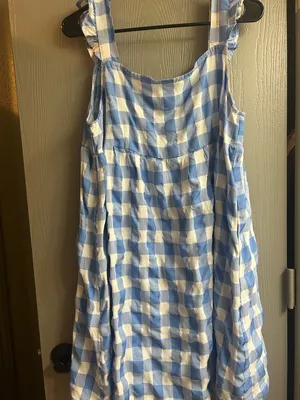 SHEIN Gingham Dress thumbnail 2