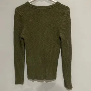 Everlane THE COZY RIB HENLEY KALAMATA Top Organic Cotton Large #500 thumbnail 8
