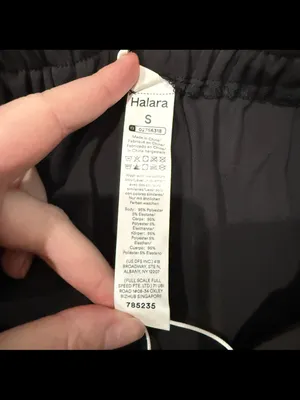 NWT Halara Black Flow Pleated High Rise Shorts thumbnail 5
