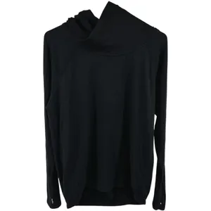 Lululemon Healthy Heart Pullover Hoodie Thumbholes Rulu Sweat-Wicking Black 10 thumbnail 2