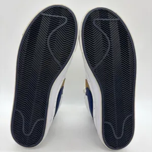Nike Youth 6.5Y Womens 8 Blazer Mid '77 SE GS White Blue Void Gold‎ DD1847-102 thumbnail 6