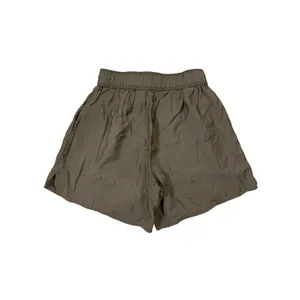 Darling Olive Green Pull On Shorts Womens Small Modal Casual Lounge‎ thumbnail 2