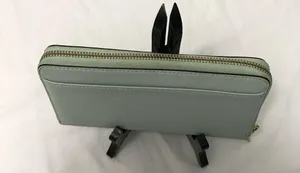 Kate Spade Light/Mint Green Full Zip Long Wallet EUC thumbnail 3