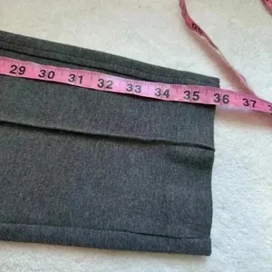 Everlane The Dream Pant XS Heather Grey Charcoal Tapered Tailored Stretch thumbnail 16