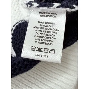 Cece‎ Sweater Women XL Striped Blue White Boxy Nautical Beach Casual Preppy New thumbnail 7