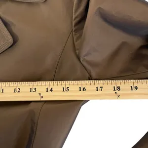 Talbots Size Small Vintage Trench‎ Bronze Brown Coat Belted thumbnail 9