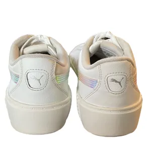 Puma Jada Holographic White Sneakers Size 8.5 thumbnail 6