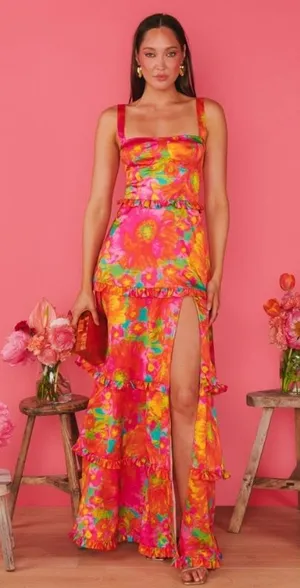 Show Me Your Mumu Lady Corset Dress in miss Malibu size small prom wedding guest thumbnail 1
