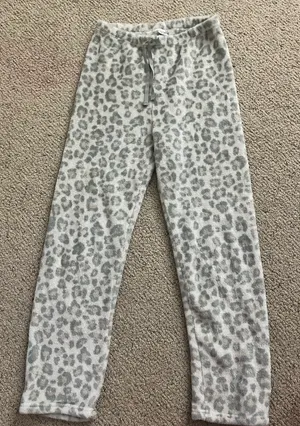 Leopard print lounge pants Gray Size M thumbnail 1