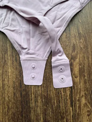NWT Lululemon Pink Haze Nulu Wundermost Square Neck Sleeveless Bodysuit - Size S thumbnail 4
