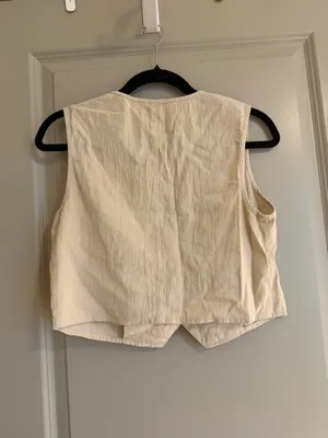 SHEIN crop top button down  thumbnail 2