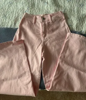 Universal Threads Pink Jeans High-Waisted thumbnail 1