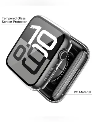 CLEAR CASE FOR WATCH COMPATIBLE WITH APPLE WATCH CASE 46 mm 10 11 series NIB NWT thumbnail 3