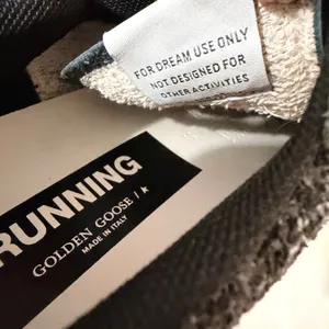 Golden Goose Running Sole Sneakers Black Glitter Leather Star Low Top IT 39 US 9 thumbnail 8
