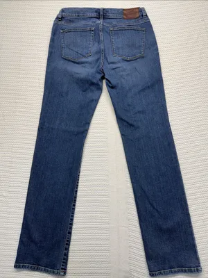 Ralph Lauren Straight Leg Jeans in Dark Blue Wash thumbnail 2