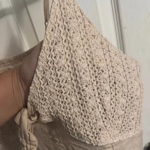 Women's Cream Lace Detail Top thumbnail 2