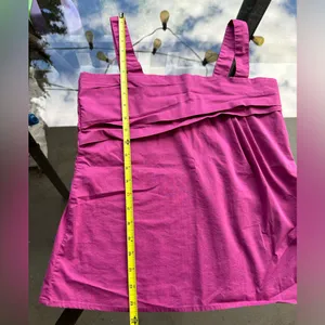 New York & Company Y2K Sleeveless Top in Fuchsia Size 2 thumbnail 3