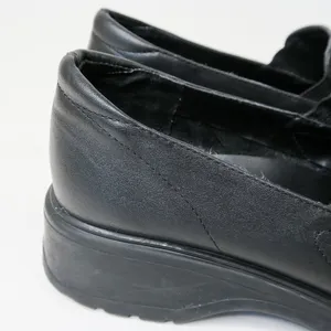 Vintage 90s Predictions Black Leather Loafers thumbnail 6