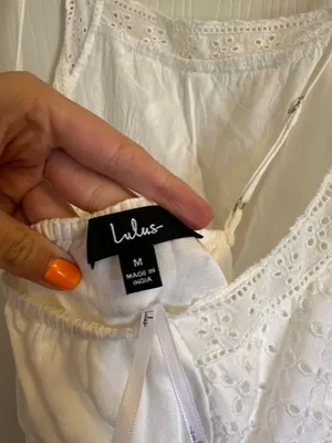 Lulus white mini dress thumbnail 3