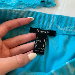 Forever 21 Aqua Matching Skirt Set thumbnail 6