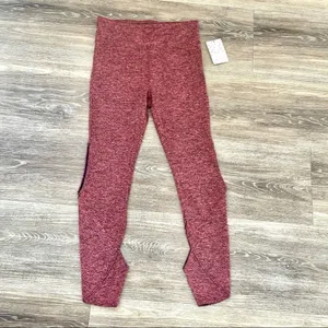 Free People movement coral cut out leggings NWT thumbnail 3