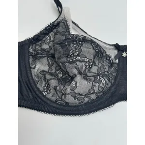 Wacoal Retro Chic Full Figure Underwire Bra 855186 Lace Seamed Cups 36D thumbnail 11