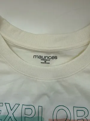 Maurices Explore New Terrains Oversized Graphic Tee Sequin Nature thumbnail 10