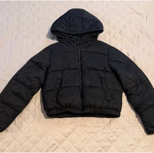 Ambiance Apparel Cropped puffer jacket thumbnail 1