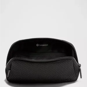 LULULEMON - Black Everywhere Belt Bag 1L Knit Mesh - $48 thumbnail 5