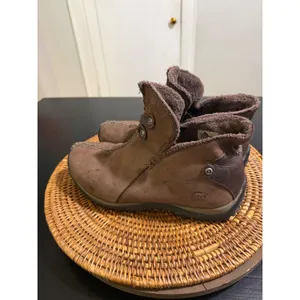Sorel Nicolette Waterproof Brown Suede Thinsulate Fur Ankle Boots NL1508-248 thumbnail 3