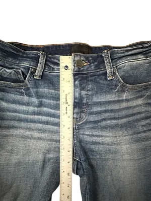Buckle Black Fit No. 53 Straight Jeans Medium Wash Stretch Mid Rise Women’s 27 thumbnail 11